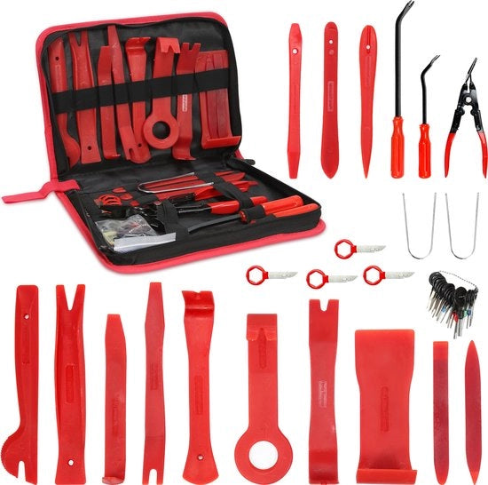 Kit di rimozione 40 pezzi clip lifter kit di rimozione interno kit di rimozione auto kit di strumenti in valigetta