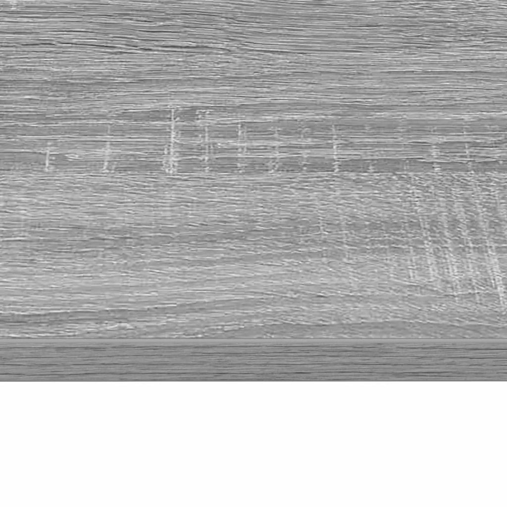 Scrivania | Tavolo da Ufficio a parete Grigio Sonoma 60 x 45 x 30 cm
