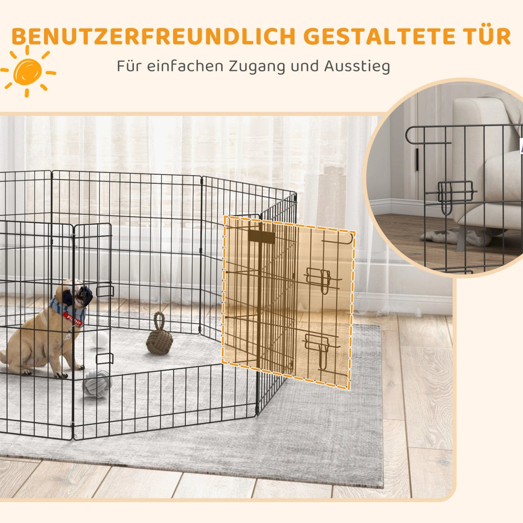 Recinto per cani ¨C Minimal ¨C 61 cm, Nero