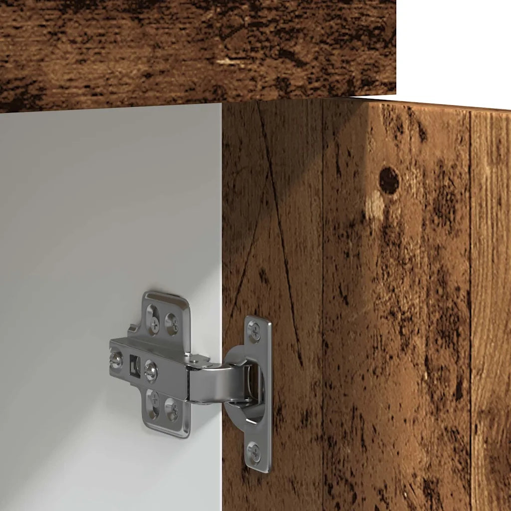 Pensile da cucina | Mobile con Cassetto ¡°Lyon¡± Legno Antico 50x46x81,5cm