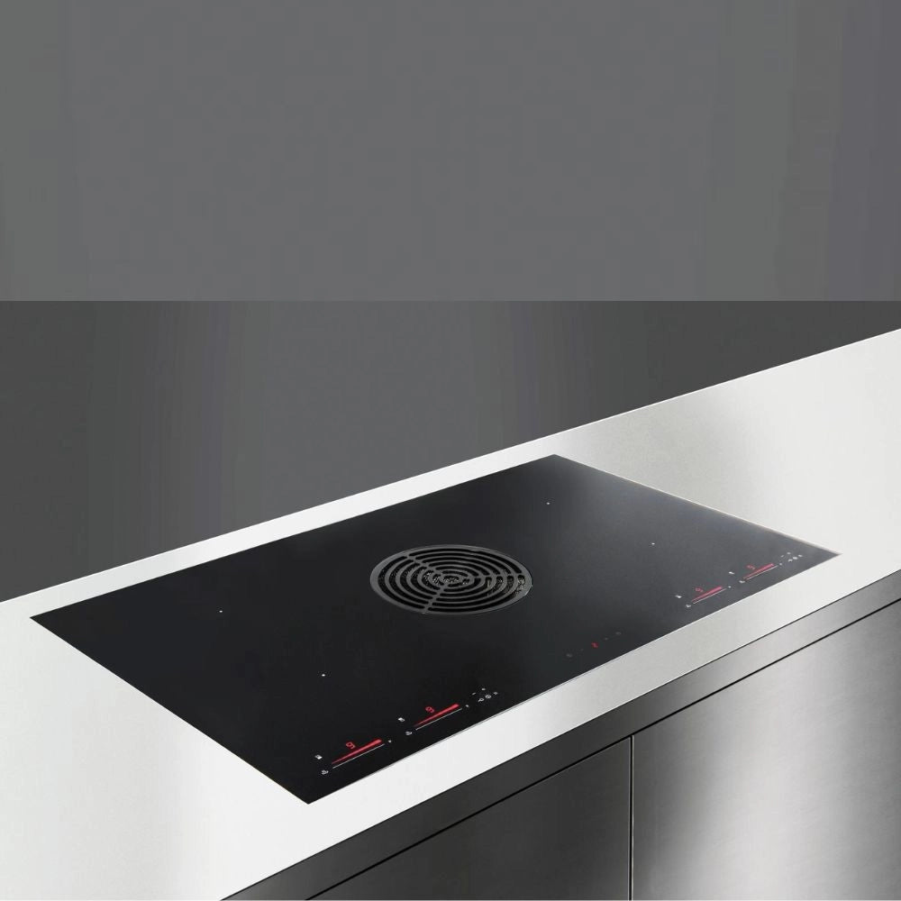 Piano cottura induzione con cappa integrata aspirante THEM87AKR