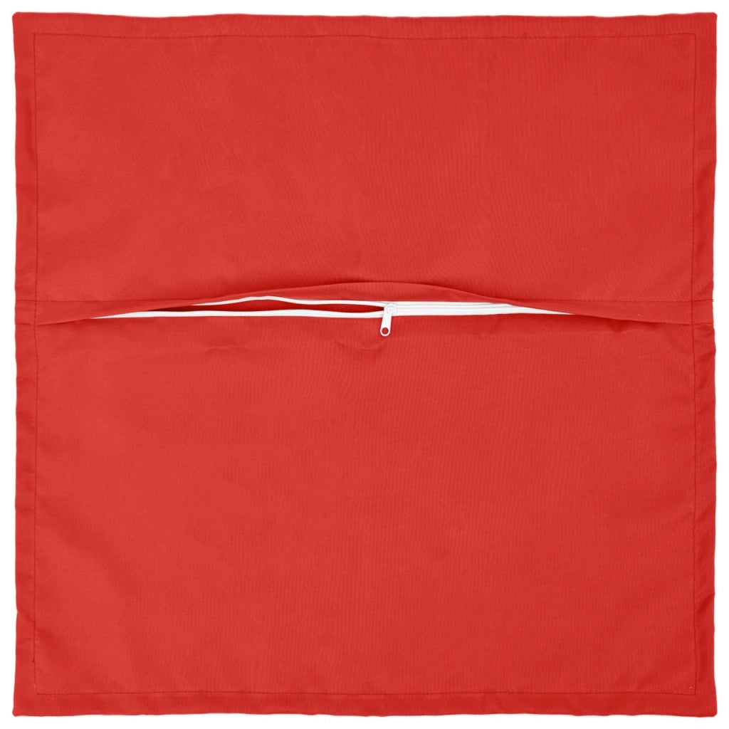 Cuscino 12 pz HOUTEN Rosso 40 x 40 cm Poliestere 933015
