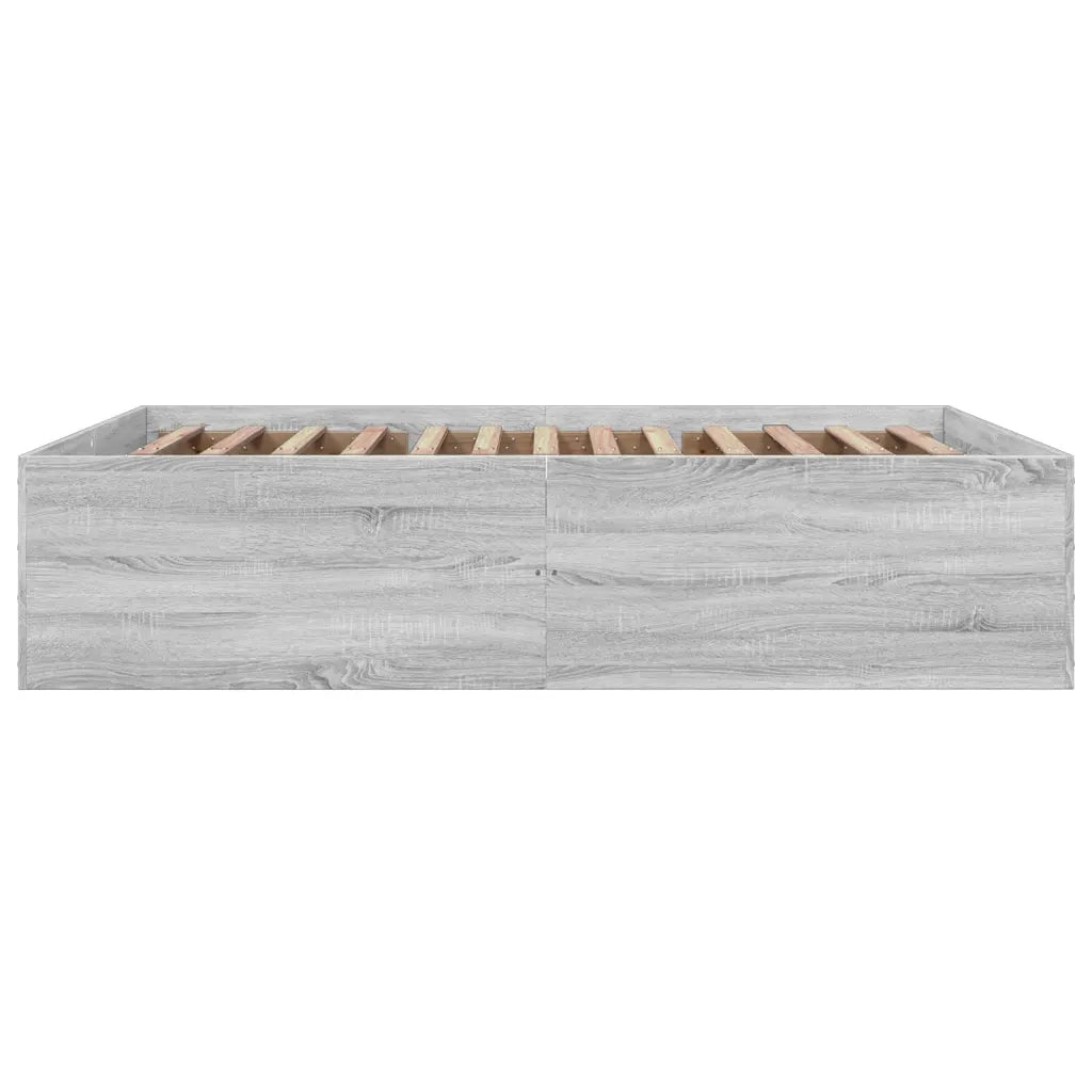Giroletto Grigio Sonoma 160x200 cm in Legno Multistrato 3280914