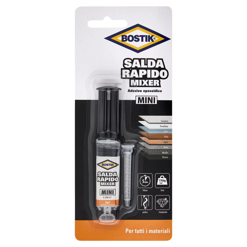 Colla Salda Rapido Mixer 4 ml Bostik