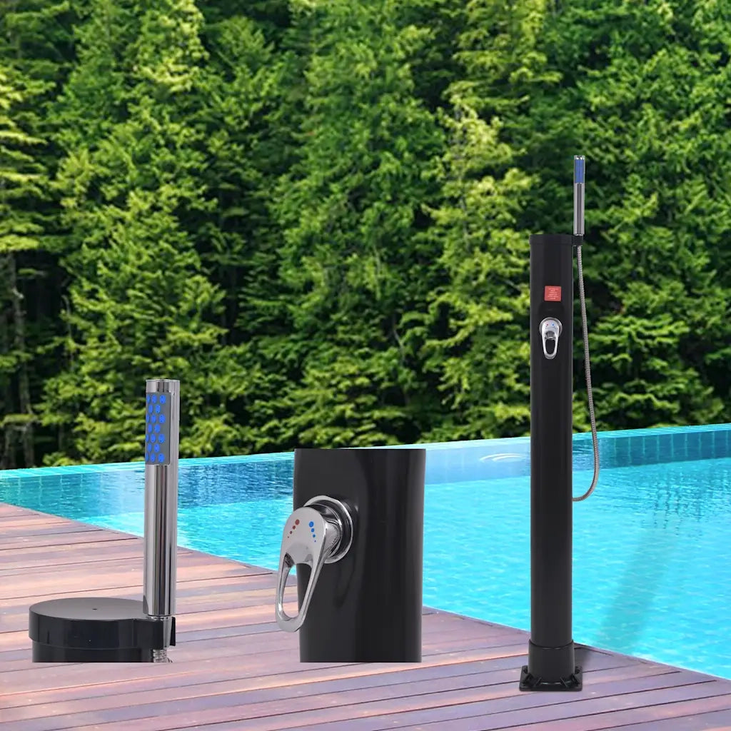 Doccia Solare 8 L PVC Acciaio 91231