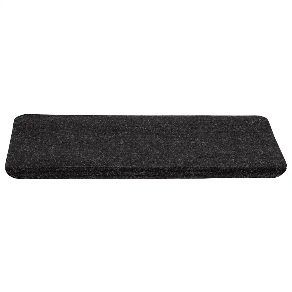 Tappetini Autoadesivi per Scale 30 pz | Gradini per Scale Antracite 65x24,5x3,5 cm