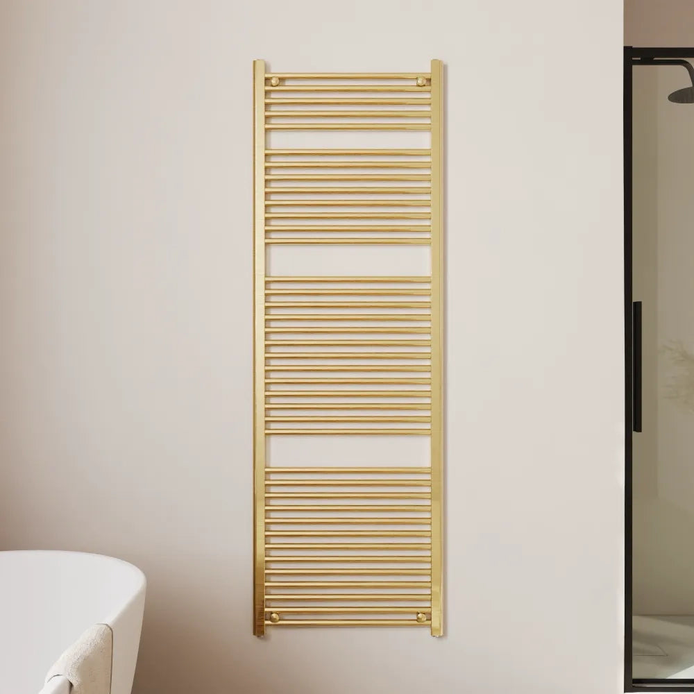 Termoarredo idraulico 1800x600 oro spazzolato interasse 550 | Polaris