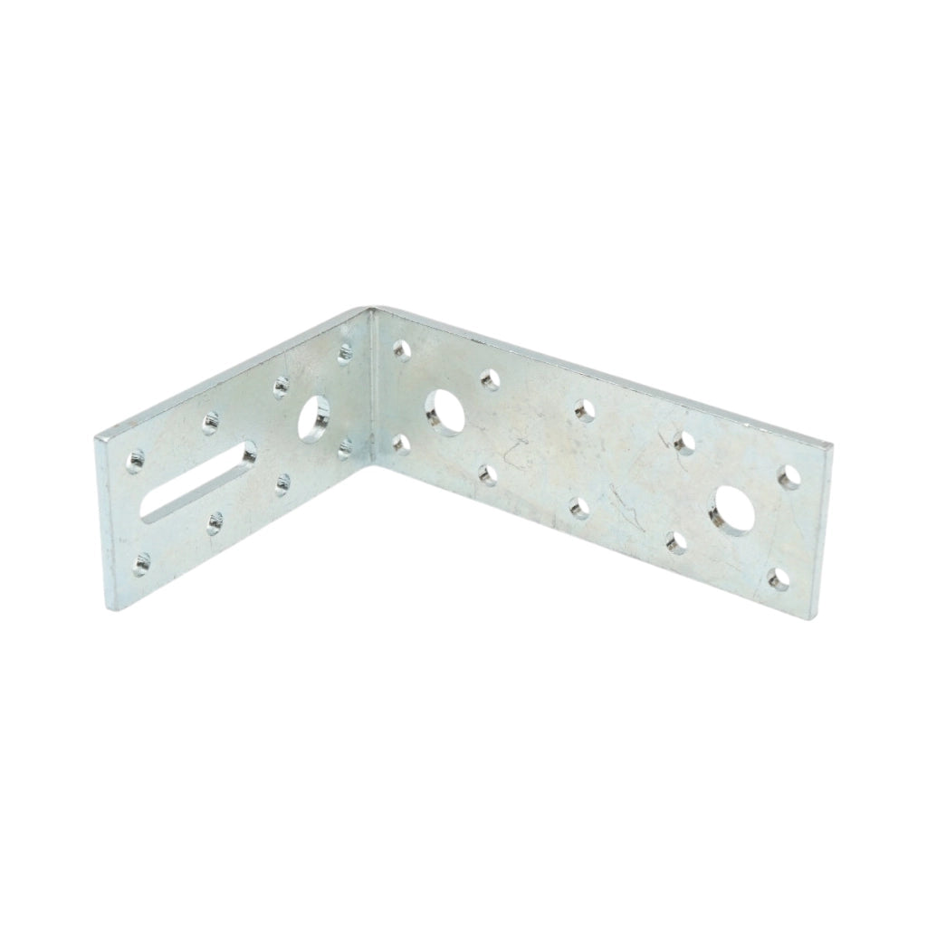 Biella regolabile 120x90x40mm, spessore 4mm, acciaio zincato