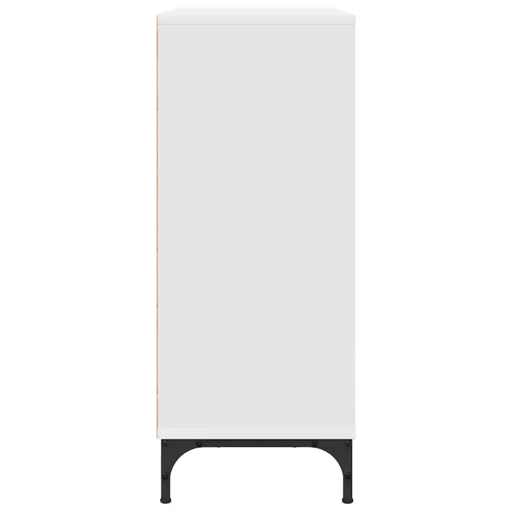 Credenza-Buffet-Armadio da cucina Bianco 79.5 x 33 x 82 cm Legno multistrato