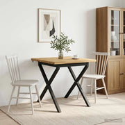 Tavolo da pranzo quadrato 70 x 70 x 75 cm 938778