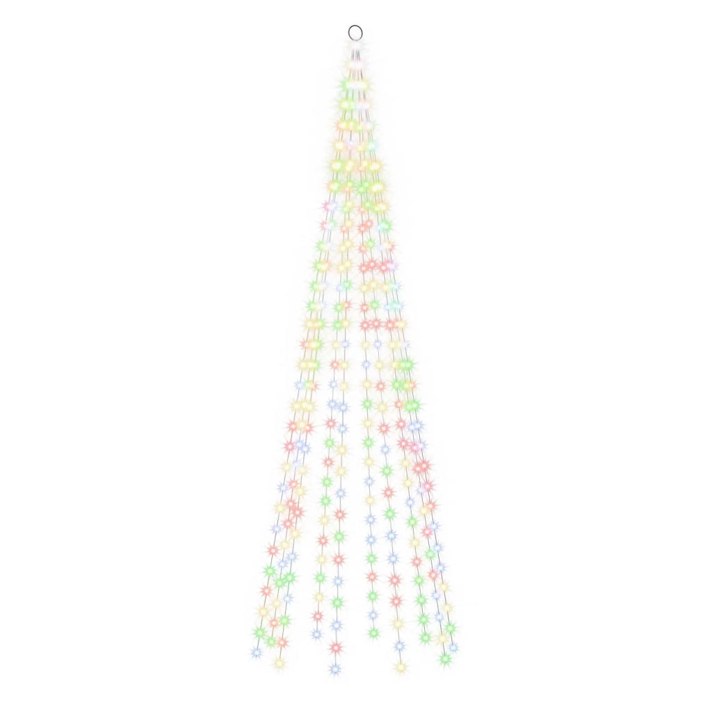Luci per albero di Natale con picchetti e asta per bandiera 3468876