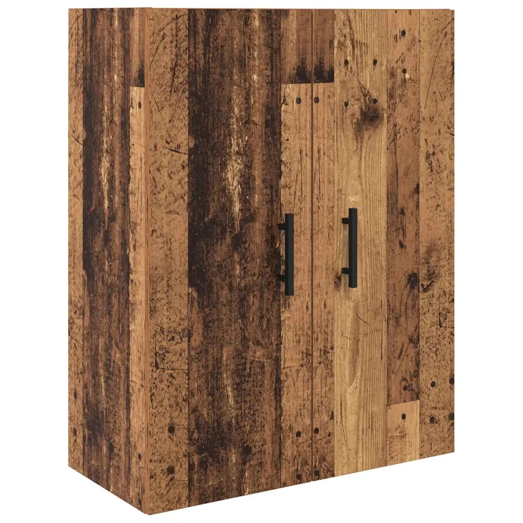 Credenza con cassetto 2 pz | Madia | Buffet da pranzo | Armadio da pranzo Legno vecchio 69,5 x 34 x 180 cm