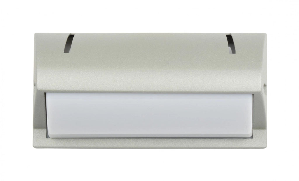 Applique esterna SU-MA Nelly 25cm E27 argento IP54