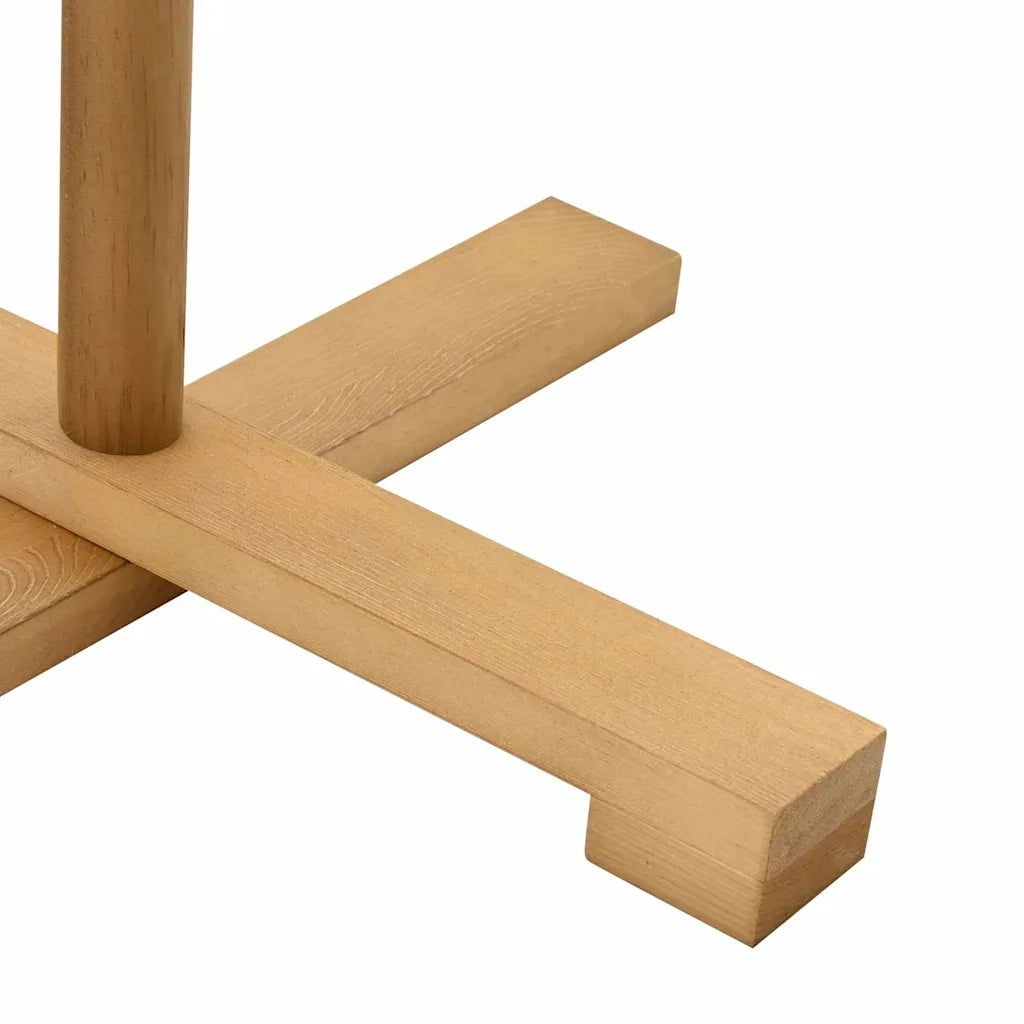 Albero di Natale in legno con supporto Marrone 180 cm Bambù 42018052