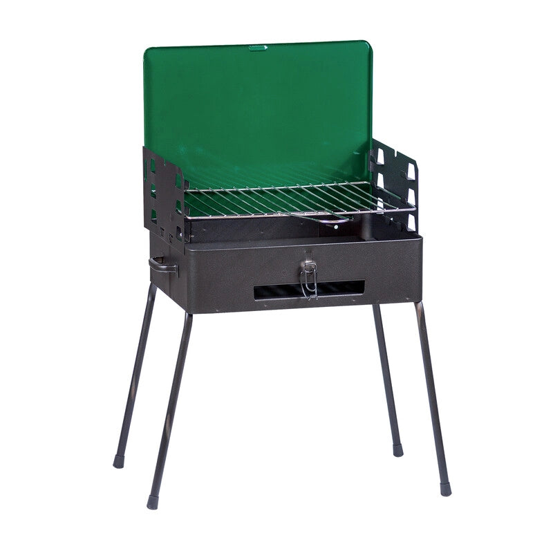 BARBECUE IN ACCIAIO 844 RICHIUDIBILE A VALIGETTA- 1,0 pz