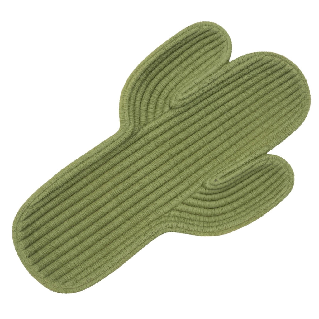 Vassoio Cactus, Verde, Poliresina, 34x3x20 cm