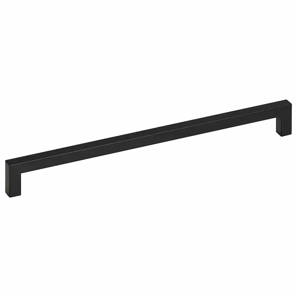 Maniglie per Mobili 5pz Nere 320mm in Acciaio Inox 155402