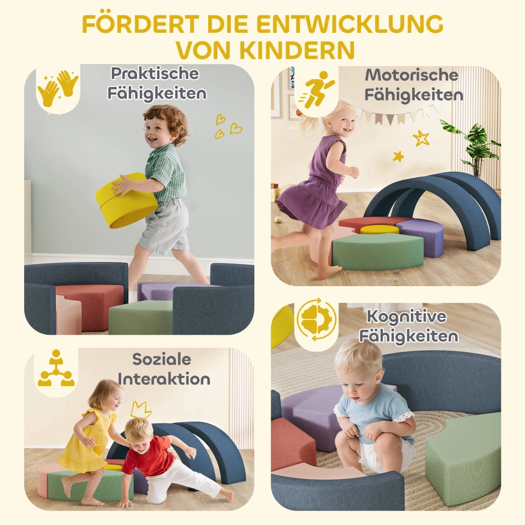 Set Blocchi di Schiuma per Bambini ¨C Minimal ¨C Multicolore