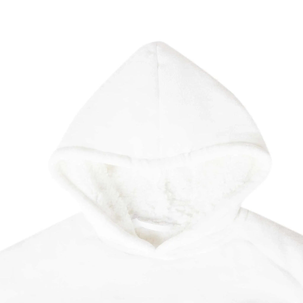 Felpa coperta Bianco M Pile e Flanella 42017207