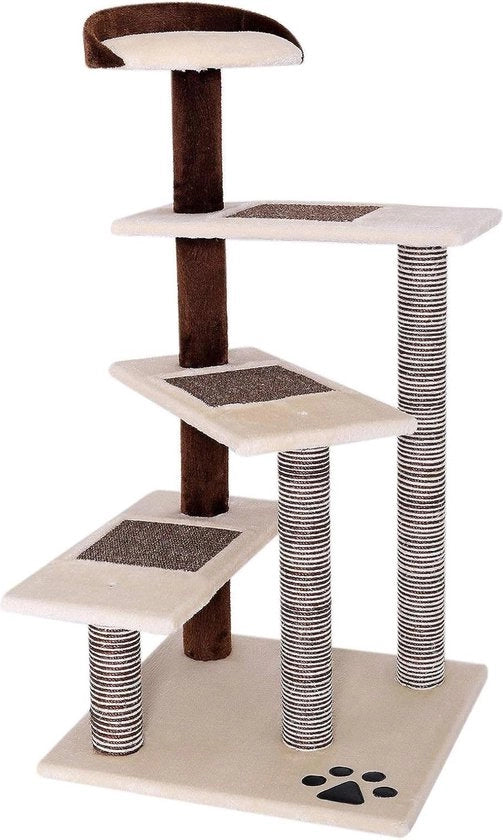 Scatola di supporto 100 cm altezza - beige marrone - robusta e duratura Krabton