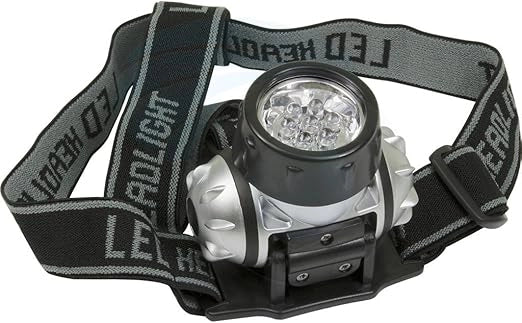 TORCIA DA TESTA CON 7 LED