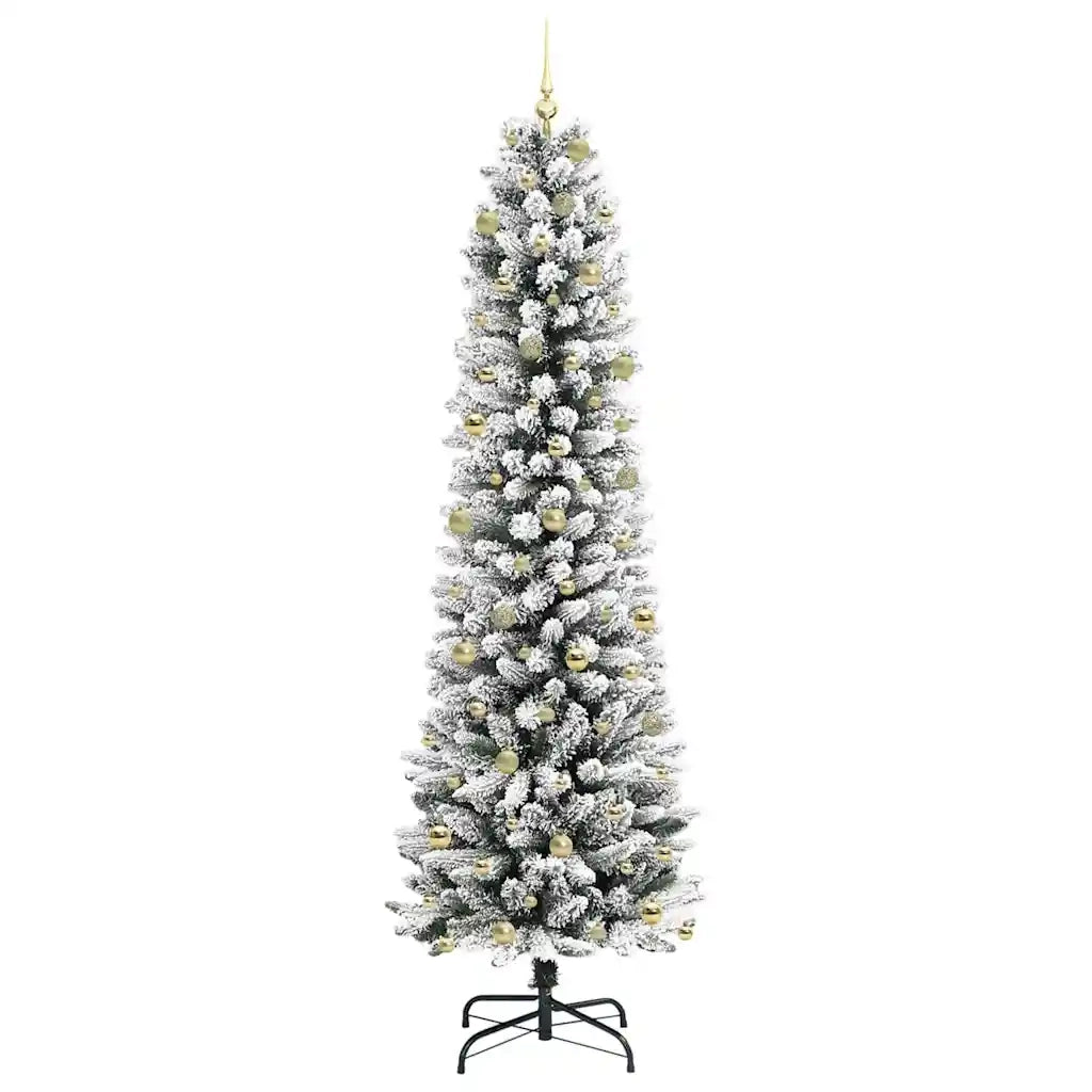 Albero di Natale artificiale con 300 LED Bianco 240 cm 3396133