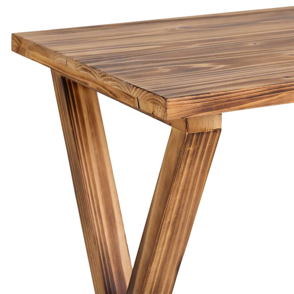 Console in legno e metallo 106x40x76,5h cm