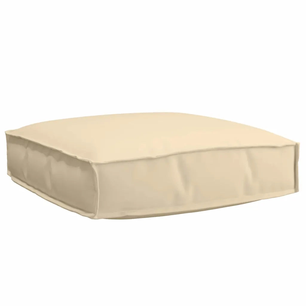 Set di Cuscini per Pallet 2 pcs Beige Tessuto Oxford 3329052