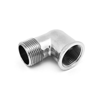 GOMITO MF IN OTTONE CROMO IBP- 1/4- IBP- pezzi 10