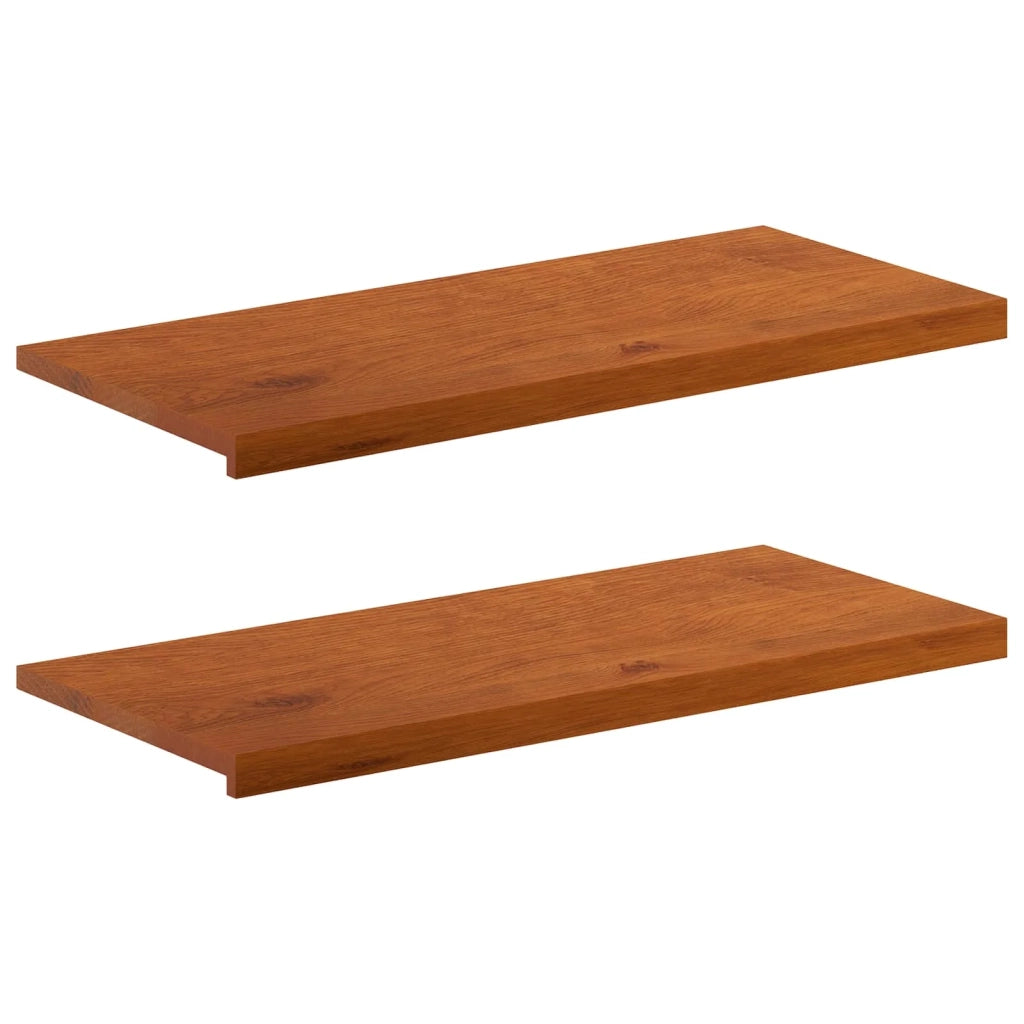 Soglie per finestre 2 pz Marrone 100 x 40 x 2 cm 42050003
