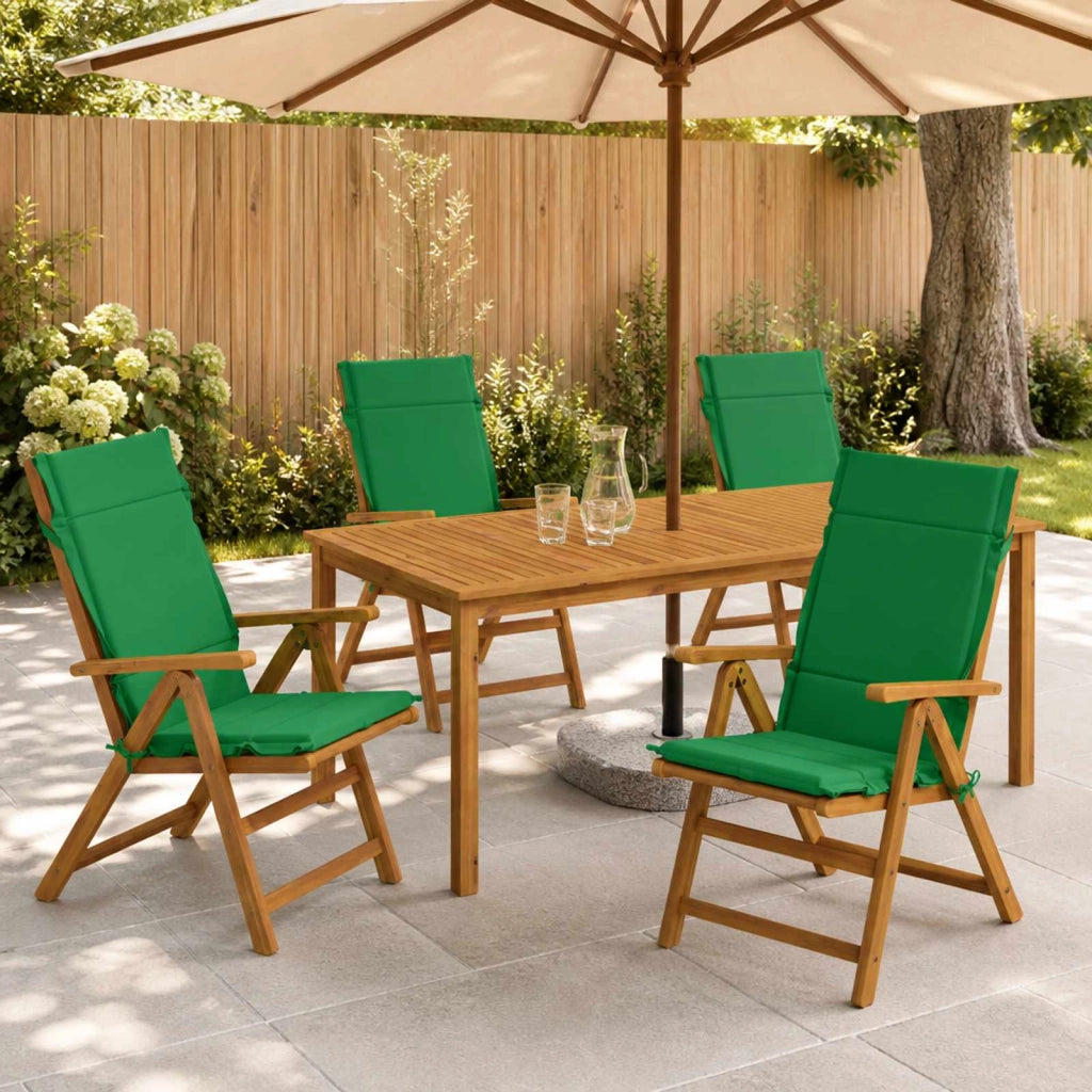 Cuscini per Sedia Alta in 4 Pezzi GEMERT 4 pcs 100% Poliestere 946415