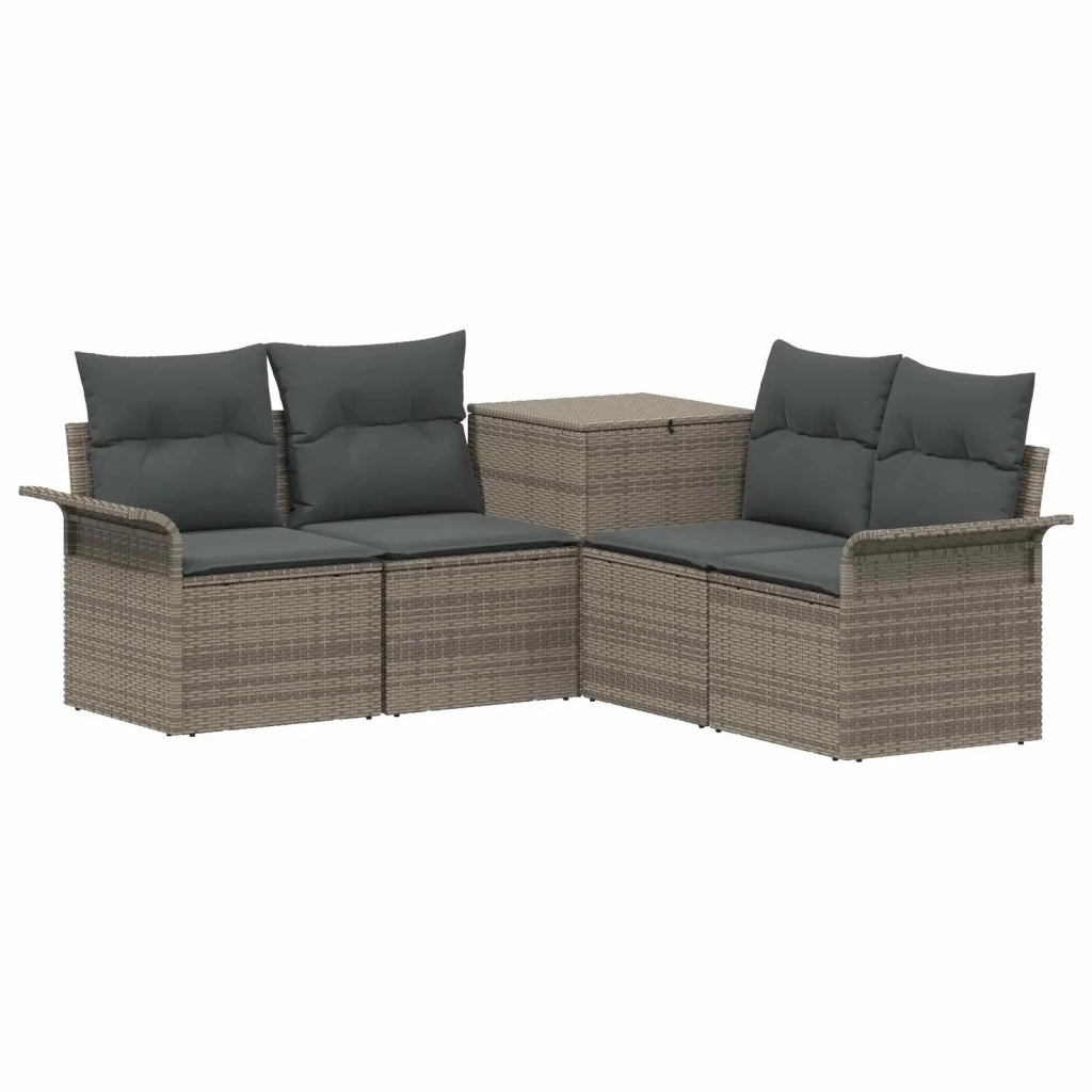 Set di divani 5 pz Grigio e Grigio Scuro 3447738