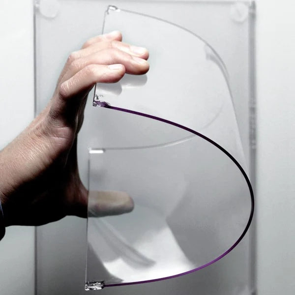 Porta avvisi tasca easy in policarbonato con biadesivi - A5 verticale