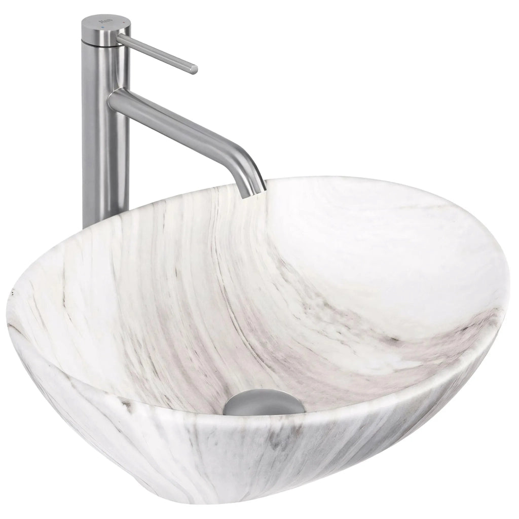 Lavabo Da Appoggio Rea Sofia Ash Matt