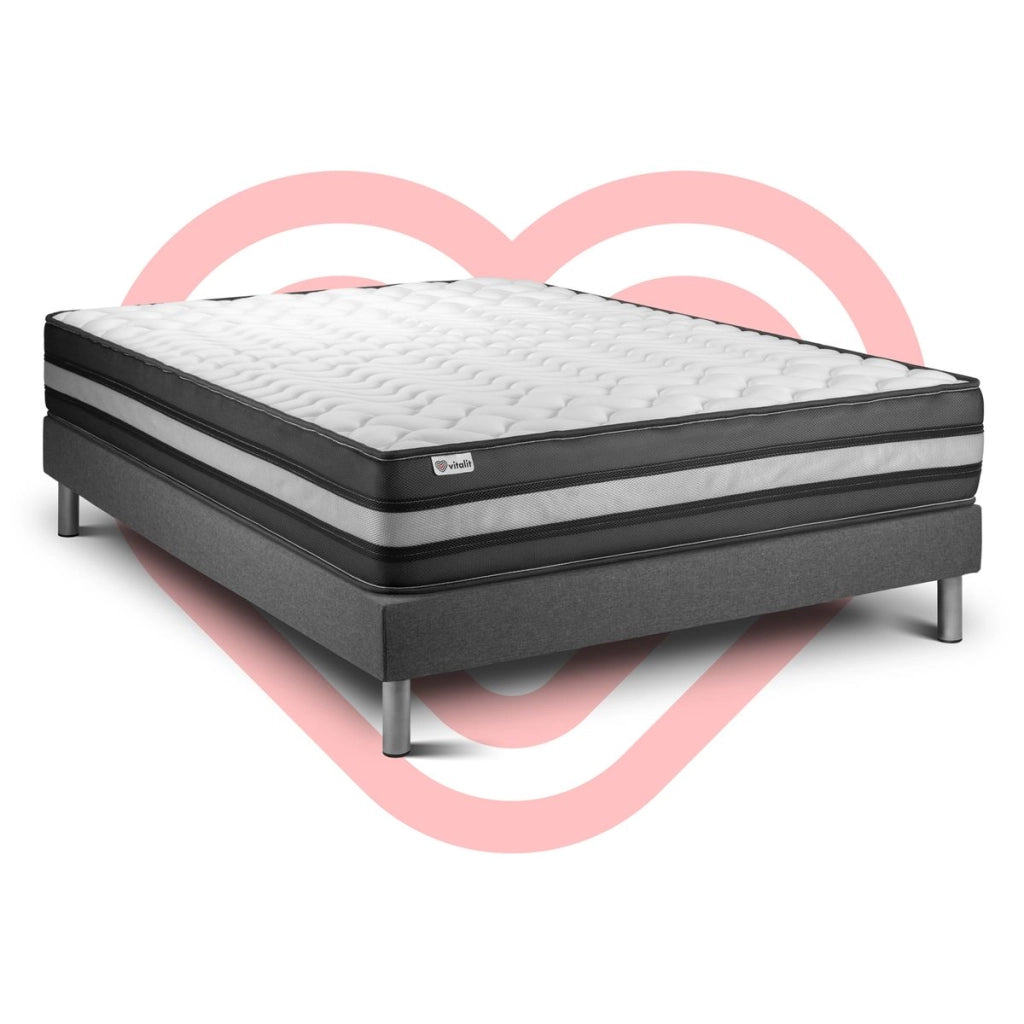 Set materasso e base 160x200 cm - Vital Power Zen