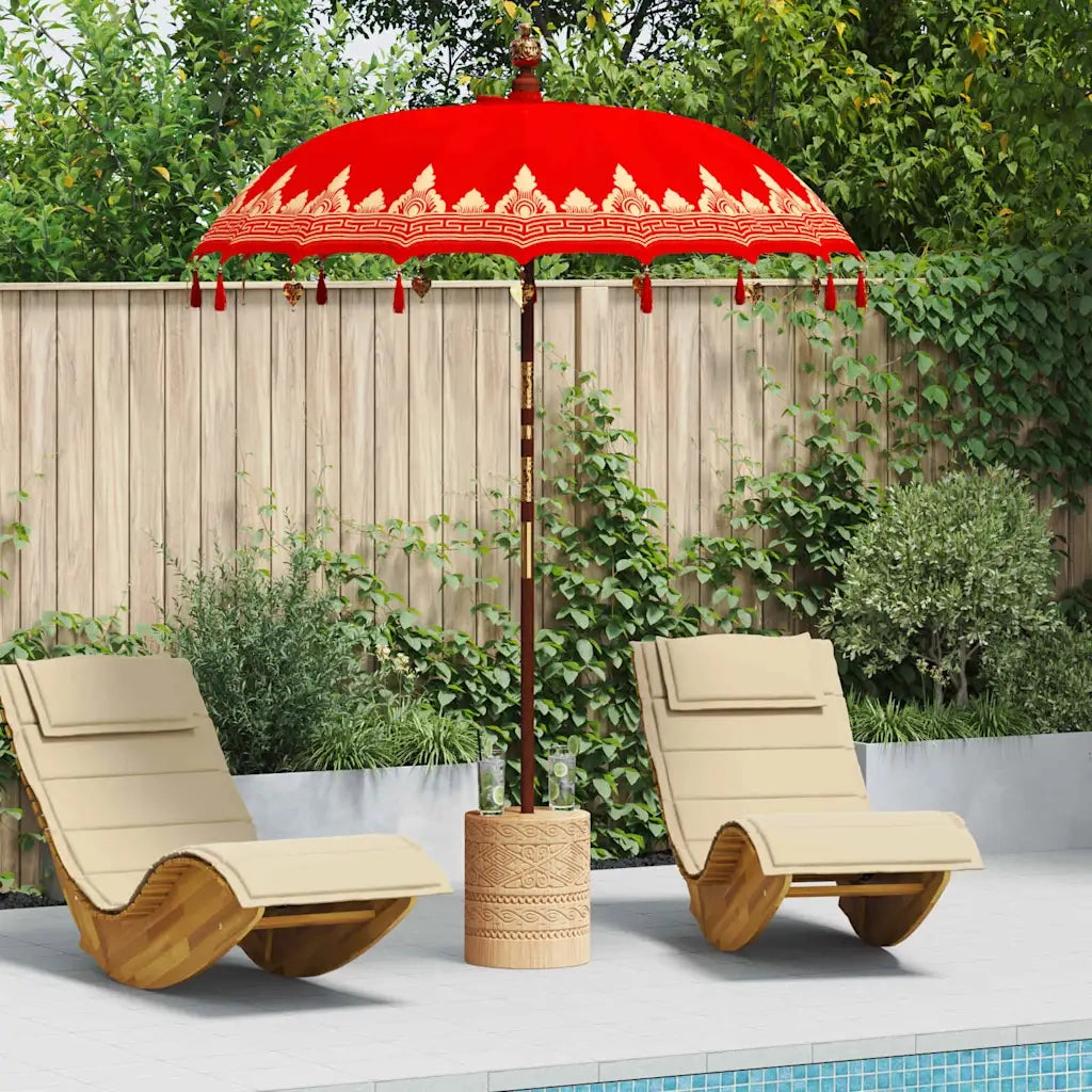 Parasol Balinese Rosso 185 x 185 x 260 cm 42006458