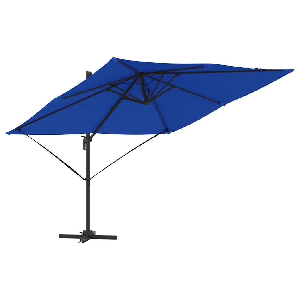 Ombrello | Parasol Roma Blu 286 x 284 x 265 cm Alluminio e Poliestere