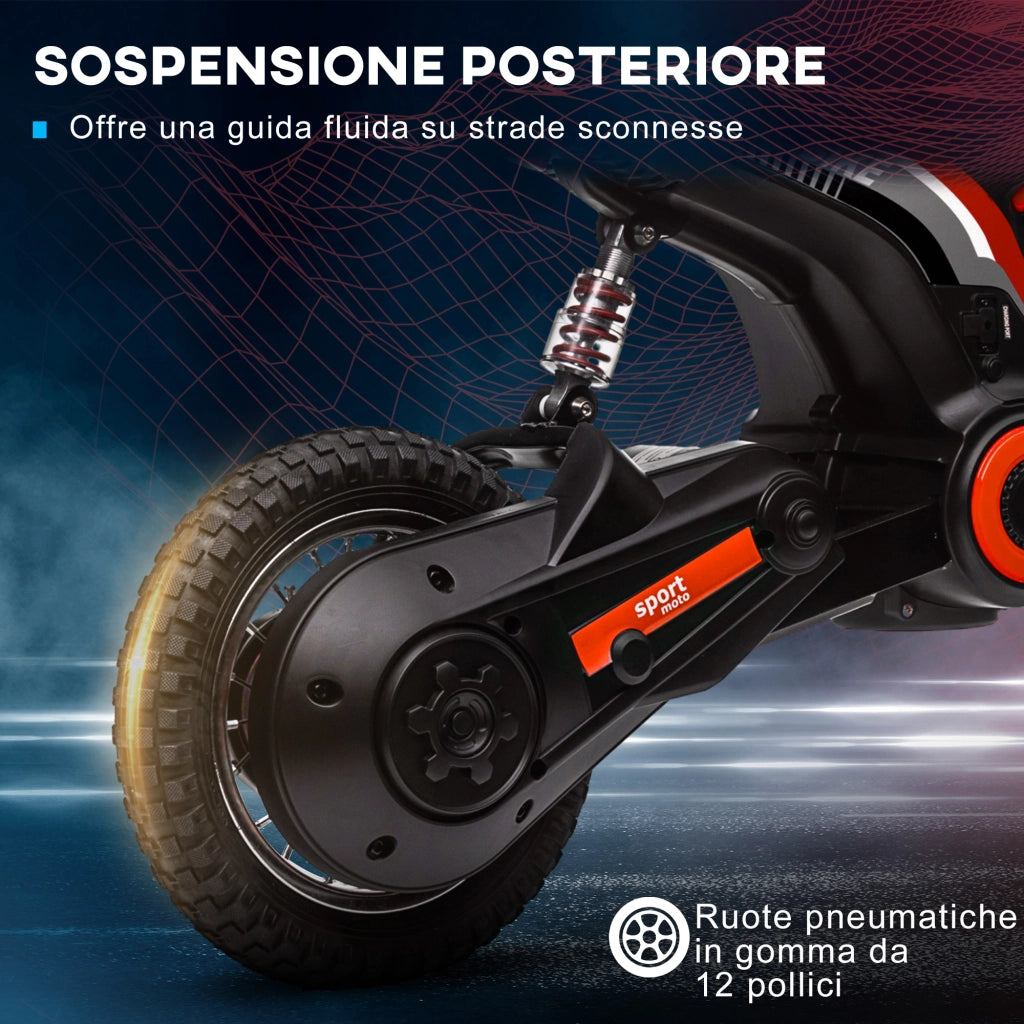 Moto Elettrica per Bambini ¨C Minimal ¨C Rosso