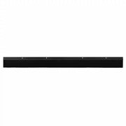 Spazzole per porte a vite 2 pz Nero 100 cm Lega di alluminio CFW2611502