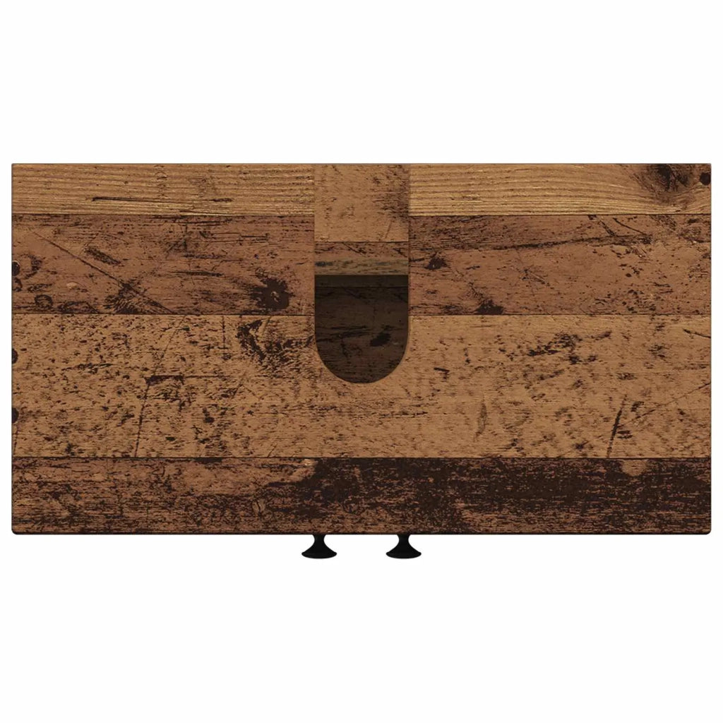 Armadio per Lavabo da Bagno ALKMAAR Legno antico 896133