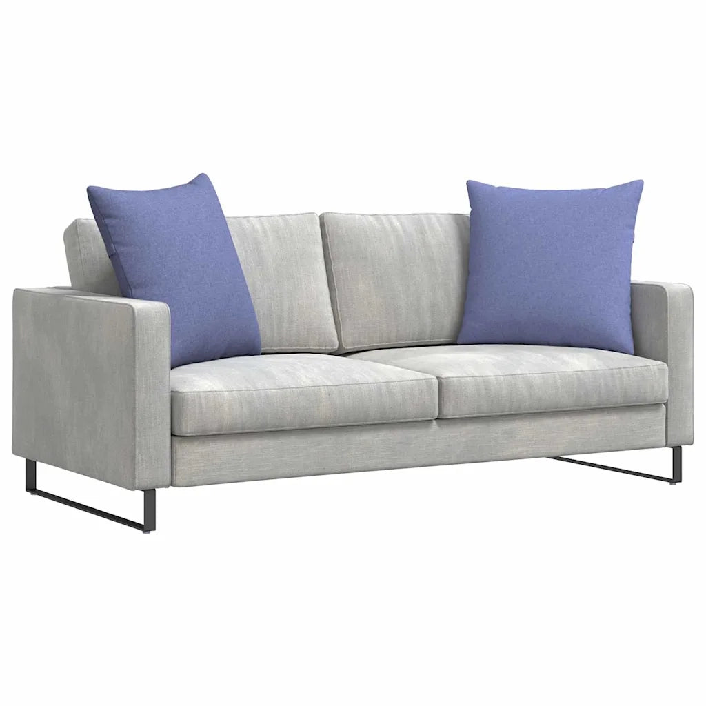Cuscini da Divano 2 pcs Blu jeans 80 x 80 cm Tessuto 42014054