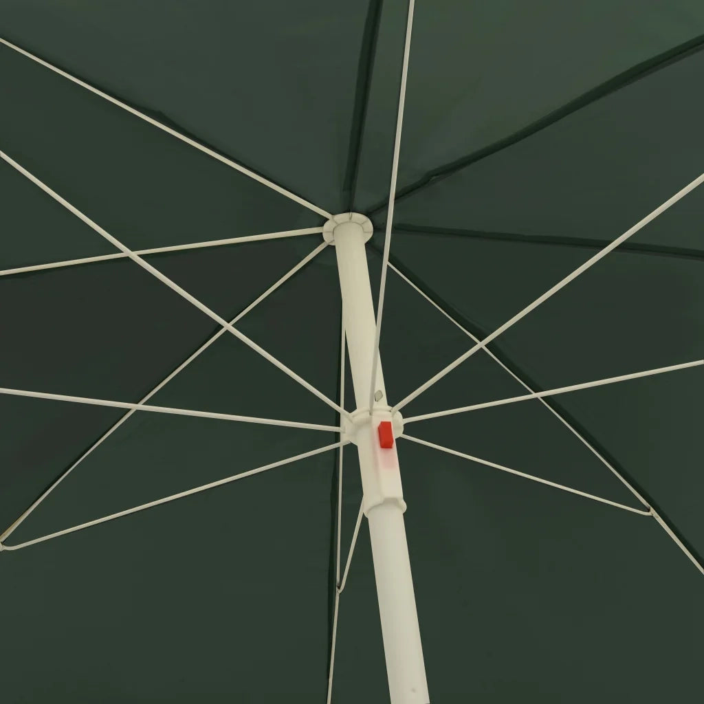 Ombrellone da Spiaggia-Ombrellone da mare Verde 240 cm 578558