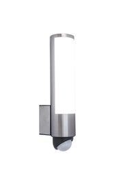 Applique esterna Lutec LEDA LED 14W sensore argento
