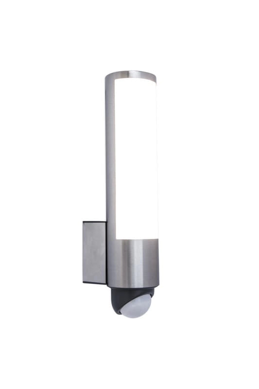 Applique esterna Lutec LEDA LED 14W sensore argento