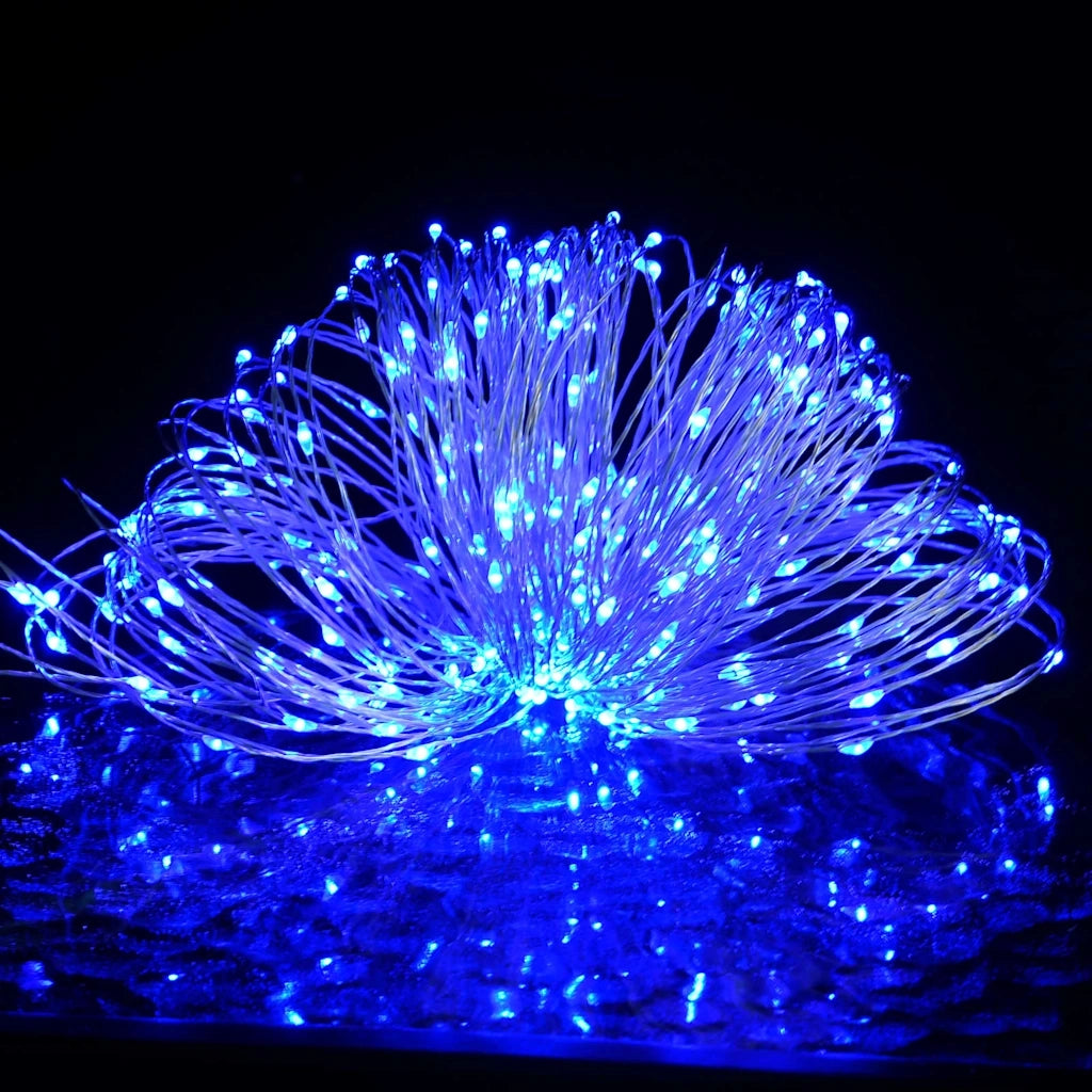 Stringa LED con 300 Luci LED Blu 30 m 330053