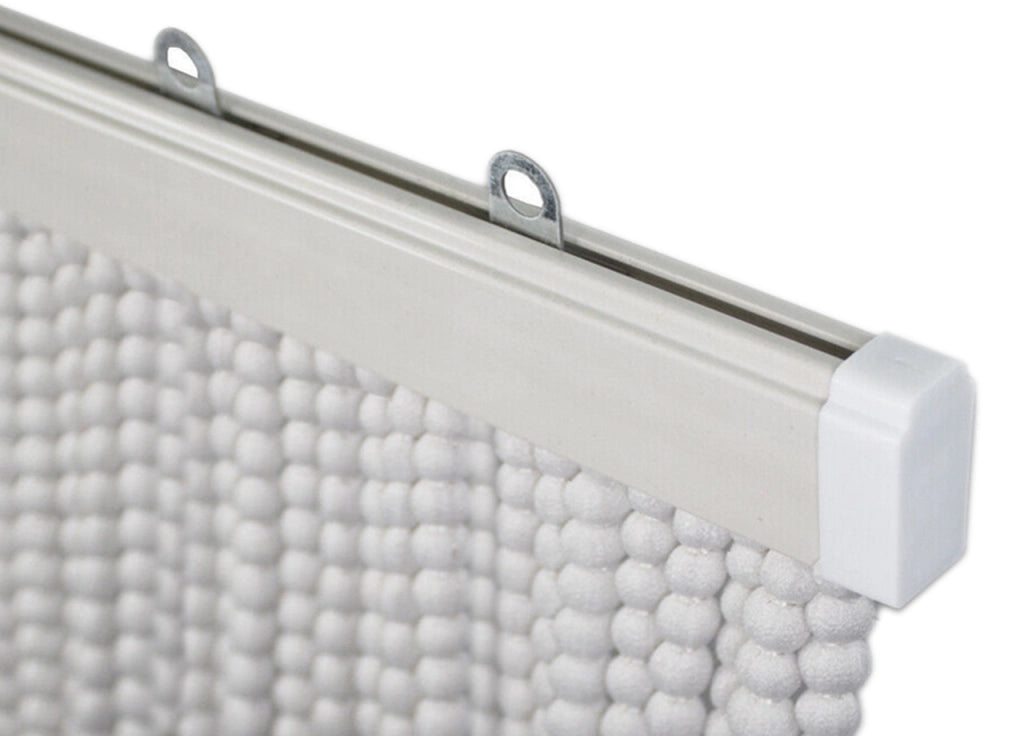 Tenda Antimosca Antirumore Caduta Pannello Porta Finestra Casa Pon Pon - 120X230 - Bianco