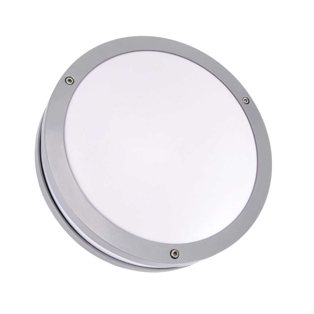 Applique esterna LED IP54 grigia Ø26 Struhm Solina