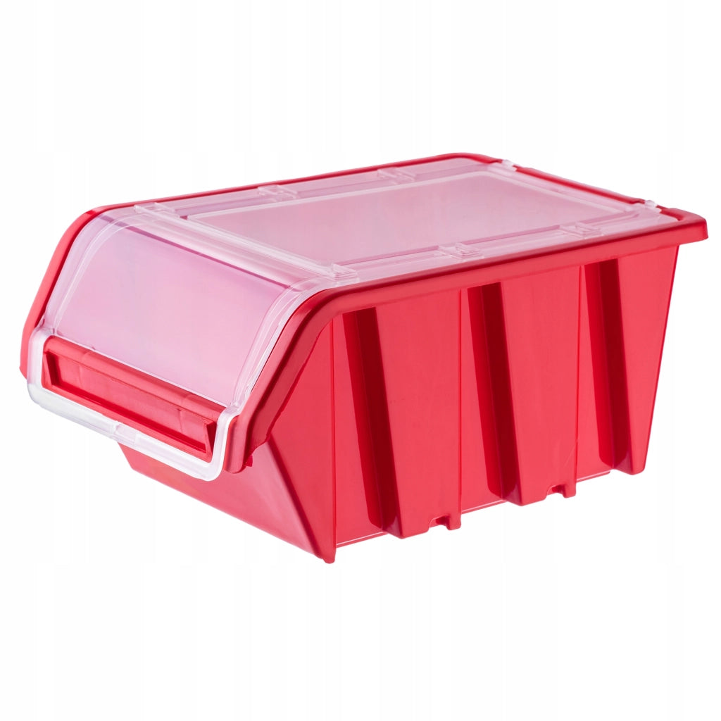 Set di 10 vassoi portaoggetti da officina KADAX, dimensioni 195x120 mm.