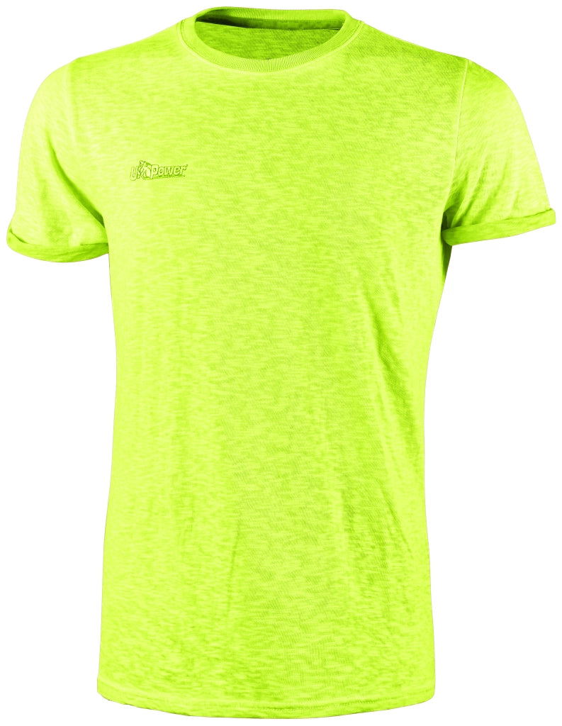 U-Power T-SHIRT FLUO Col. Giallo fluo  Mis. M