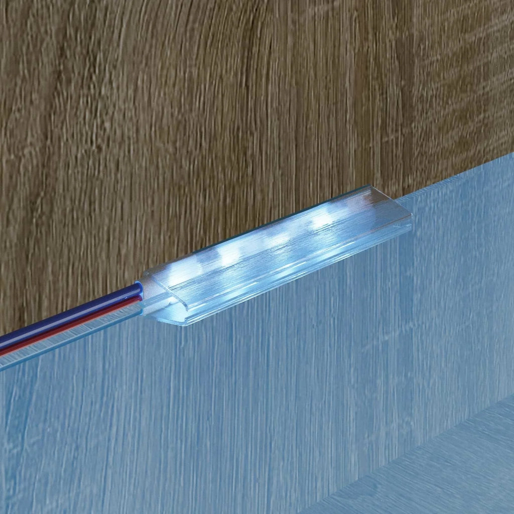 Striscia LED 2 pcs Nero e Bianco 1745 mm Rame e plastica 3429134